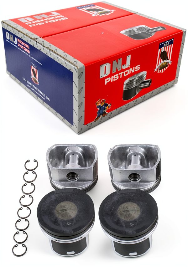 DNJ Oversize Piston Set for Audi Volkswagen-0