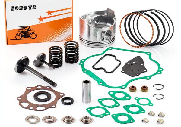 Club Car DS Piston Kit zozoye Chrome Fit 1992‑up-2
