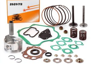 Club Car DS Piston Kit zozoye Chrome Fit 1992‑up-0