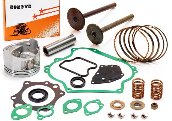 Club Car DS Piston Kit zozoye Chrome Fit 1992‑up-5