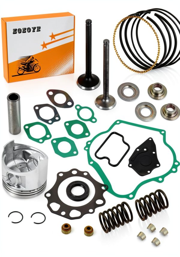 Club Car DS Piston Kit zozoye Chrome Fit 1992‑up-1