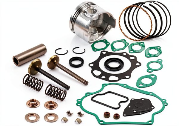 Club Car DS Piston Kit zozoye Chrome Fit 1992‑up-3