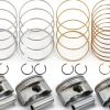 Mievlyo Piston Set for Toyota Camry Corolla RAV4 Polished Front-2