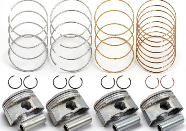 Mievlyo Piston Set for Toyota Camry Corolla RAV4 Polished Front-2
