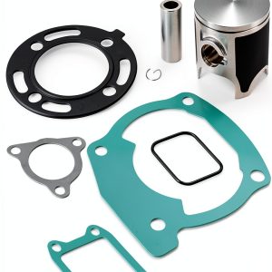 ZOZOYE Honda CR80R 47mm Chrome Piston Kit with Rings Pin Gasket-0