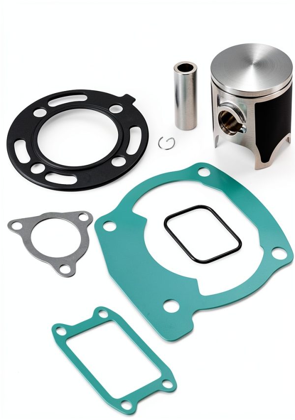 ZOZOYE Honda CR80R 47mm Chrome Piston Kit with Rings Pin Gasket-0
