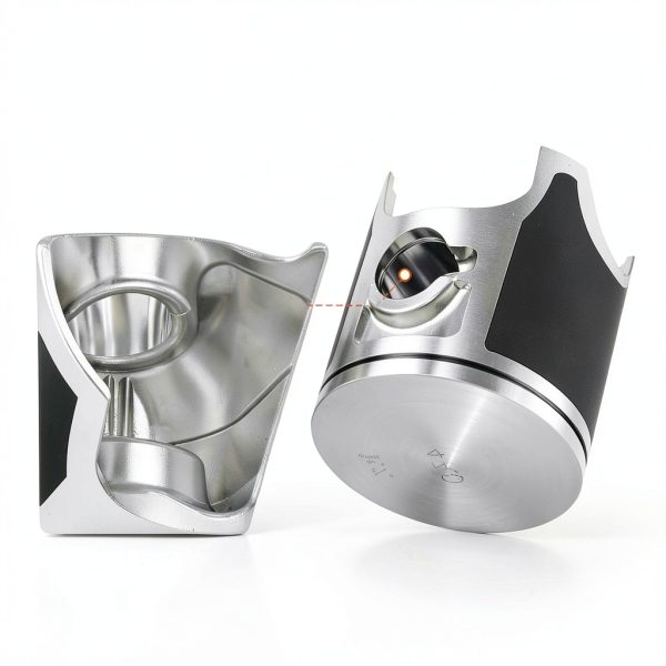 ZOZOYE Honda CR80R 47mm Chrome Piston Kit with Rings Pin Gasket-6