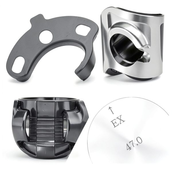 ZOZOYE Honda CR80R 47mm Chrome Piston Kit with Rings Pin Gasket-5