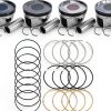 Mievlyo Piston Set for Toyota Camry Corolla RAV4 Polished Front-5