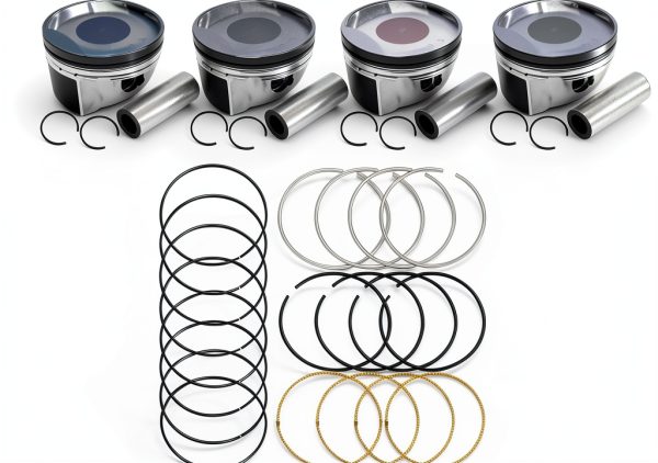 Mievlyo Piston Set for Toyota Camry Corolla RAV4 Polished Front-5