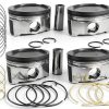 Mievlyo Piston Set for Toyota Camry Corolla RAV4 Polished Front-3