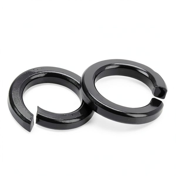 M8 Black Split Lock Washer by sotoolstop 100pcs Stainless Steel-1