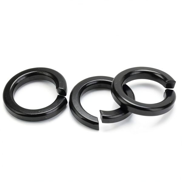 M8 Black Split Lock Washer by sotoolstop 100pcs Stainless Steel-2