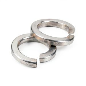 uxcell 30 Pcs Spring Lock Washer M10 Split 316 Stainless Steel Silver-0