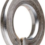 Stainless Steel Split Lock Washer by Hillman 1/4-Inch 100-Pack-0
