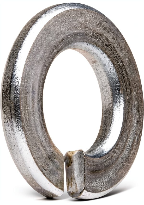 Stainless Steel Split Lock Washer by Hillman 1/4-Inch 100-Pack-0