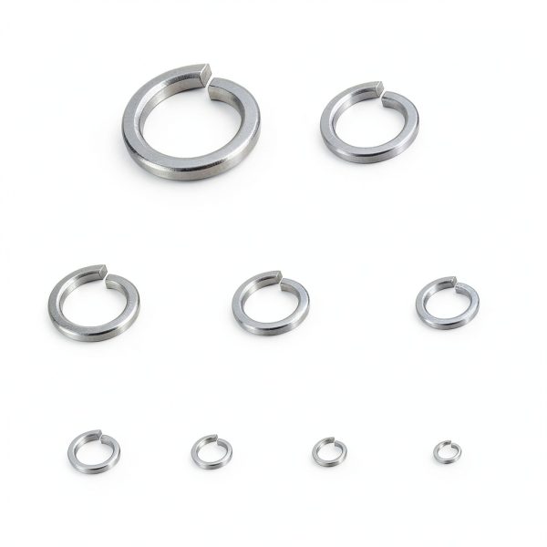 Stainless Steel Spring Lock Washer Zxglxinyao 900pcs Assorted Sizes-1