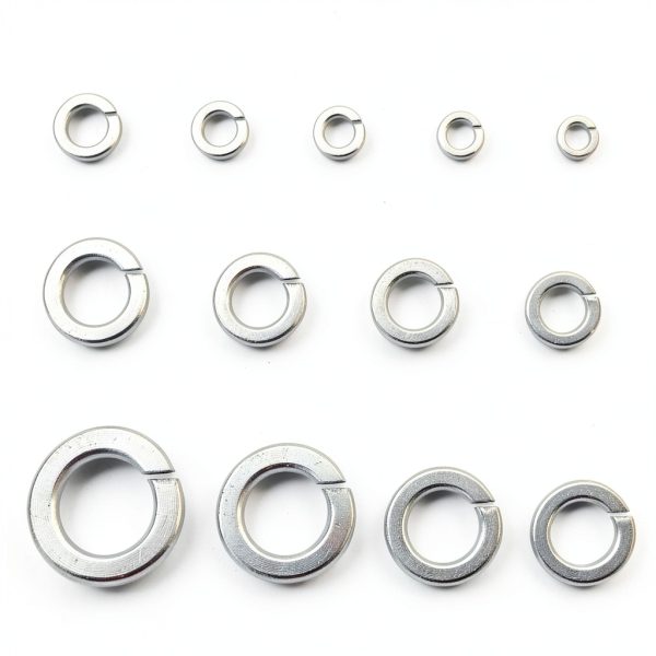 1 Inch Split Lock Washer by EASTLO 304 Stainless Steel 10-Pack-2