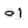 MECCANIXITY M3 Spring Lock Washer 304 Stainless Steel Pack of 100-1