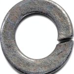 Hillman Split Lock Galvanized Washer, Steel Washers, 5/16-Inch, 100-Pack, Silver, 811053-0