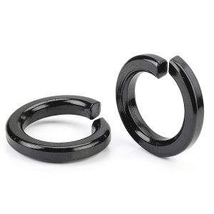 M8 Black Split Lock Washer by sotoolstop 100pcs Stainless Steel-0