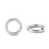 Murtenze 100PCS M8 Split Lock Washer Sivler, Stainless Steel Spring Lock Washers 18-8 (304), Bright Oxide Finish, for Screws Fasteners-1