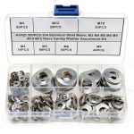 Metric M3-M12 304 Stainless Steel Wave Spring Washer Kit by HVAZI-0