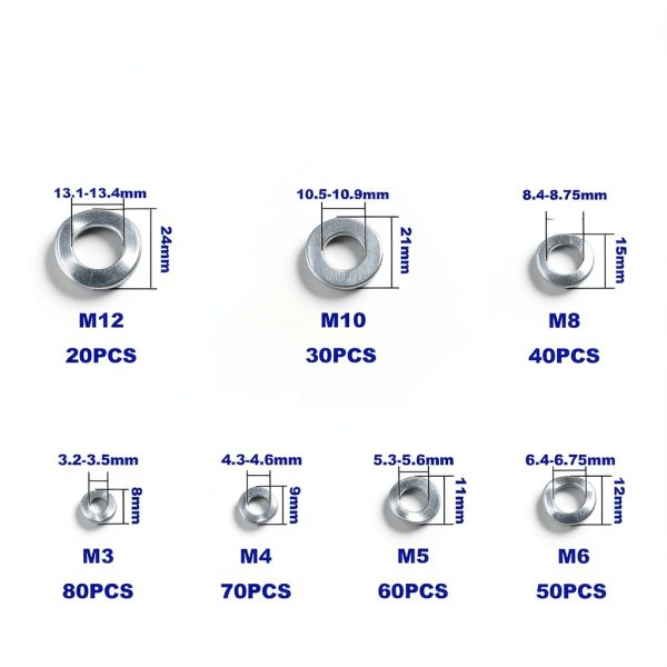 Metric M3-M12 304 Stainless Steel Wave Spring Washer Kit by HVAZI-3